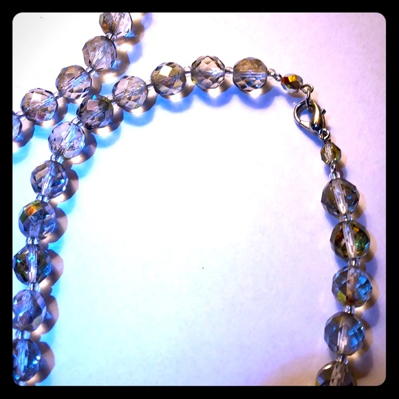 Vintage Genuine crystal beaded strand. 17” long - Picture 2 of 4